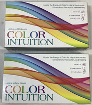 2 Sets Color Intuition Kit 2 C Ds 47pg Workbook &amp; 34 Healing Cards Laura Kamm New - £15.48 GBP