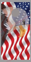 Bald Eagle American Flag Cornhole Decal Wraps - £15.79 GBP+