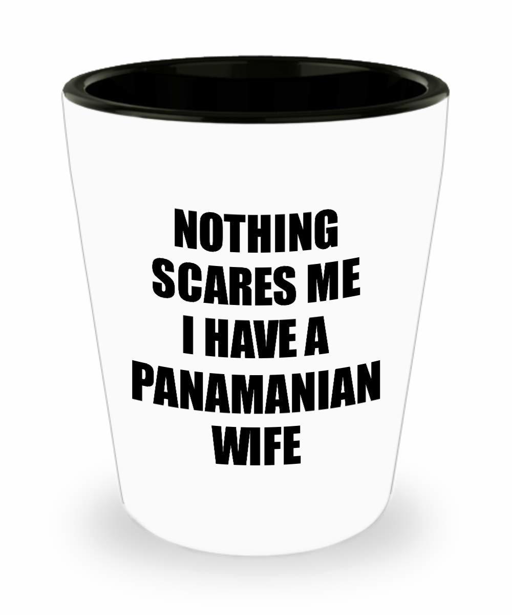 Panamanian Wife Shot Glass Funny Valentine Gift For Husband My Hubby Him... - $12.84