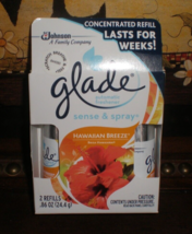 GLADE Sense &amp; Spray Air Freshener refills HAWAIIAN BREEZE - $29.47