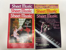 Sheet Music Magazine | Lot of 6 - 1991 - $34.60