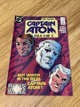 Vintage 1989 DC Comics Top Secret Captain Atom File 2 of 3 Comic Book #2... - $11.88
