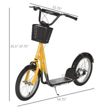 Youth Scooter, Kick Scooter with Adjustable Handlebars, Double Brakes, 1... - $185.00