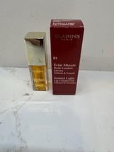 Clarins Instant Light Lip Comfort Oil #01 Honey .1 OZ NIB - $13.85
