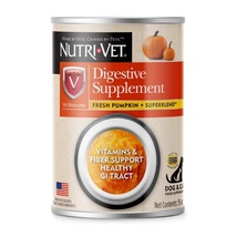 Nutri-Vet Digestive Supplement Fresh Pumpkin &amp; Superblend-15 oz - $19.00