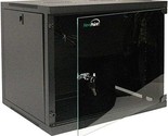 NavePoint 9U Wall Mount Network Cabinet for 19 IT Equipment with Lockabl... - $437.99