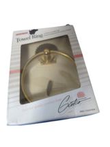 Gatco 1472 Solid Brass  6&quot; Wall Mounted Towel Ring Shell Collection New In Box - £11.82 GBP