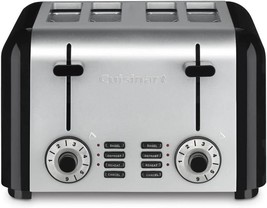 Cuisinart CPT-240TNFR 4 Slice Toast &amp; Bagels Toaster - Certified Refurbished - £66.55 GBP