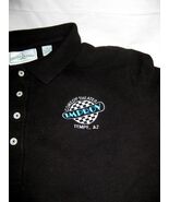 IMPROV Tempe AZ Comedy Club Theater WOMEN'S Black Embroidered Polo Shirt... - $21.78