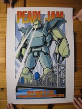 Pearl Jam Poster Kings Of Leon Brisbane Entertainment Centre November 10... - $90.77
