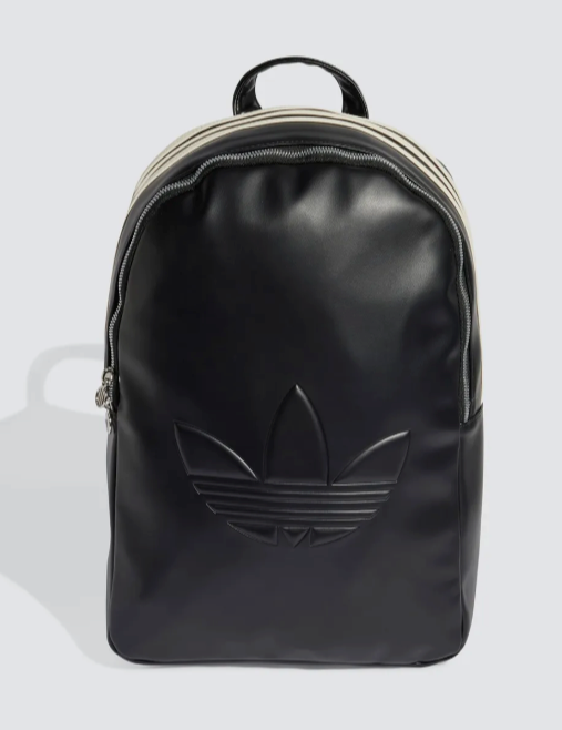 adidas Originals Polyurethane Outline Trefoil Backpack Unisex Casual Bag... - $121.67
