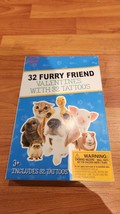 Furry Friends Kids 32 Valentines With 32 Stickers ~ 8 Designs ~ New - £5.89 GBP