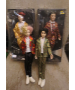 Mattel BTS Bangtan Boys Prestige Doll Size 11&quot; lot of 4 figures 2 in box - £25.45 GBP
