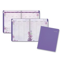 2024-2025 AT-A-GLANCE Beautiful Day 8.5&quot; x 11&quot; Weekly/Monthly Planner Purple - £38.26 GBP