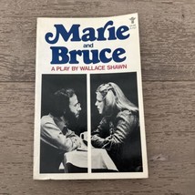 Vintage Marie and Bruce By Wallace Shawn Book 1980 First Edition Printing - $15.00