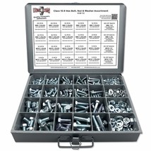 575 Pc. Metric Class 10.9 Hex Cap Screws, Bolts, Nuts, And Washers Assortment - $146.93