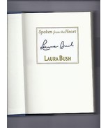 Spoken From the Heart By laura Bush Signed 1st Edition Book - $174.67