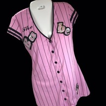 The Babe Baseball Sexy Halloween Top Costume Sleep Shirt Dreamgirl Size S - £10.95 GBP