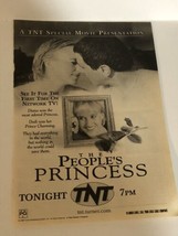 The People’s Princess TNT Tv Guide Print Ad  TPA17 - £4.73 GBP