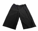Alfani Petites Womens Bermuda Shorts Size 10P Black 100% Linen - £22.51 GBP