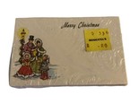 Vintage Christmas 50 pcs Paper Gift Tags Caroler Singer Family - £16.43 GBP