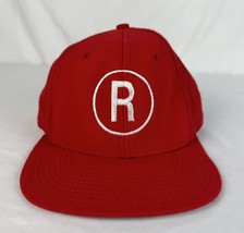 Vintage New Era Hat Snapback Rockford Peaches Baseball Cap USA 90s - $59.99