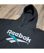 Vtg Reebok Sweatshirt Mens XL Classic Pullover Hoodie 90s Hip Hop Logo S... - €26,24 EUR