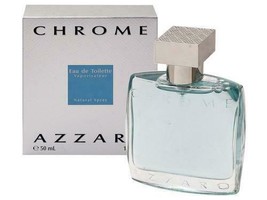 AZZARO CHROME 1.7 EAU DE TOILETTE SPRAY for Men NEW with Sealed box  - $34.49