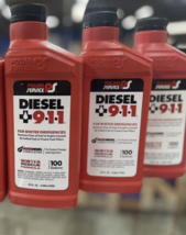 3 Bottles Power Service Diesel 911 Fuel Supplement Anti-Gel Treatment 32... - $44.99