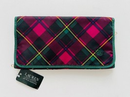 LAUREN Ralph Lauren Tartan RLite Cushioning Cosmetic Fold Case - £70.15 GBP