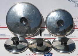 Revere Ware Replacement Stainless Steel LIds for pots &amp; Pan 5 1/2 6 7 8 9 10 12&quot; - £7.12 GBP+
