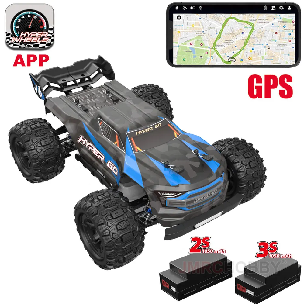 MJX Hyper Go H16E 4WD Remote Control Car High Speed Truggy With GPS RC Truck - £158.44 GBP+