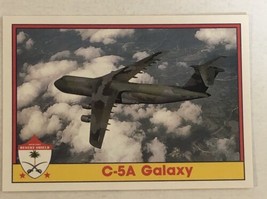 Vintage Operation Desert Shield Trading Cards 1991 #70 C-5A Galaxy - £1.54 GBP