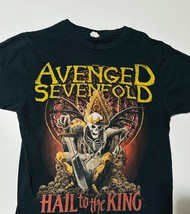 Bay Island Avenged Sevenfold Hail To The King Metal Band T-Shirt Men Medium - £19.36 GBP