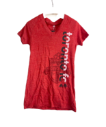 adidas Toronto FC Women&#39;s Red Split Decision V-Neck Tri-Blend T-Shirt, R... - $23.06 CAD