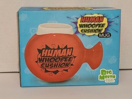 Human Whoopie Cushion 20oz Ceramic Coffee Cup Novelty Mug ~ NIB - £8.67 GBP