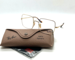 Ray Ban OPTICAL Eyeglasses FRAME RB 1971-V SQAURE 2500 GOLD 51-19-140MM ... - $106.67