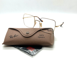 Ray Ban OPTICAL Eyeglasses FRAME RB 1971-V SQAURE 2500 GOLD 51-19-140MM ... - £83.81 GBP