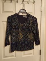 Additions by Chicos size 2 (L/12) Blouse - £15.49 GBP