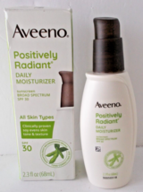 Aveeno Positively Radiant Daily Moisturizer Spf 30 Broad Spectrum Discontinued - $29.69