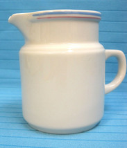 Creamer Pitcher Ceramic Modern Smooth White Design by Ten Strawberry Street - £15.94 GBP