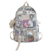 S laptop backpack school bag canvas women mochila kawaii bookbag female shoulder travel thumb200