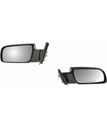 Manual Mirrors For GMC Chevy Truck 1988-1998 C/K Series 1500 2500 3500 N... - £81.23 GBP