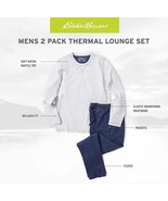 Eddie Bauer™ ~ Mens&#39; Medium ~ 2 Piece Lounge Set ~ Thermal Top ~ Fleece ... - $534.01 MXN