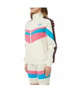 Kappa Football Cimanhi Track Jacket Cream Pink Blue Turkis - M - NWT - €51,08 EUR