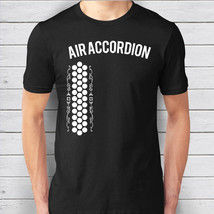Perfect Air Accordion T-Shirt - Vintage Musical instrument Tee - Accordeon Music - £15.99 GBP