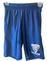 Augusta Sportsware Basketball Shorts Boys Size Youth M Navy Blue Knox El... - £3.87 GBP