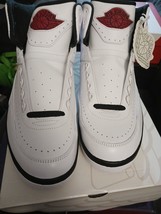 Authenticity Guarantee 
Air Jordan 2 Retro &#39;Chicago&#39; White/Varsity Red-B... - £168.57 GBP