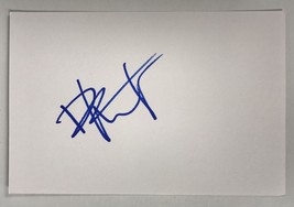 Dave Matthews Signed Autographed 4x6 Index Card - £31.24 GBP