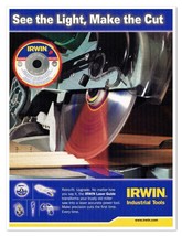 Irwin Industrial Tools Laser Guide Make the Cut 2006 Full-Page Print Magazine Ad - £7.75 GBP